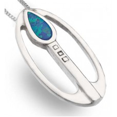 MACK TULIP & BLUE OPALITE PENDANT 